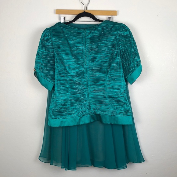 Vintage Karen Laurence By Matthew 2 Pcs Cocktail - Picture 3 of 8